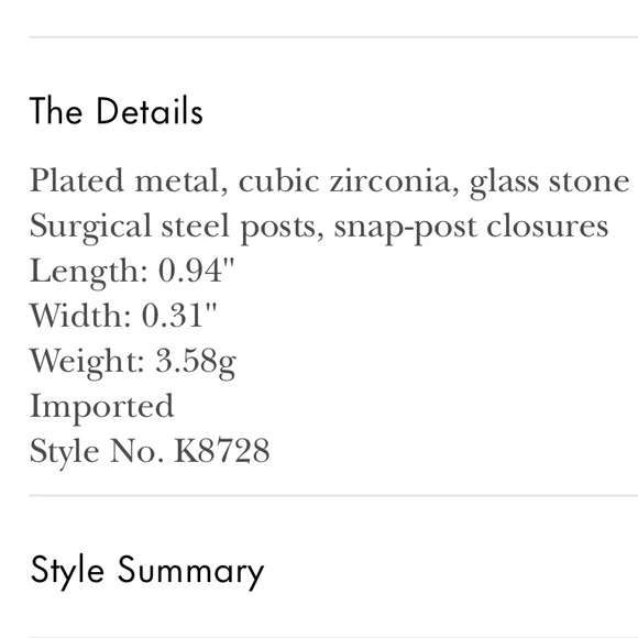 $68 Kate Spade Fruit Salad Pavé Grapefruit Huggie Earrings - Picture 6 of 7